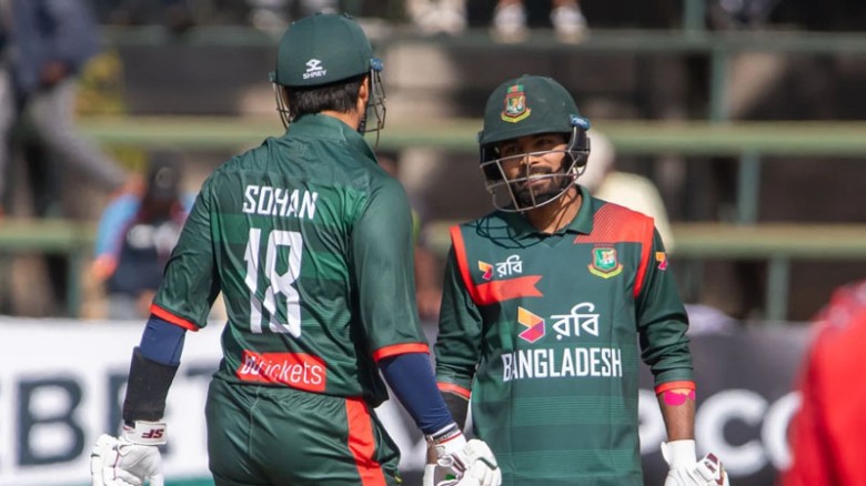 জিম্বাবুয়ের কাছে লজ্জাজনক হারে সিরিজ শুরু বাংলাদেশের