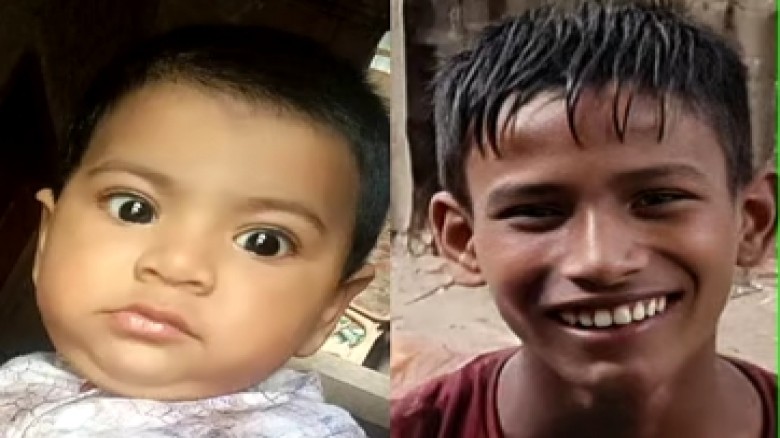 কক্সবাজারে বানের পানির স্রোতে ভেসে গেছে দুই শিশু