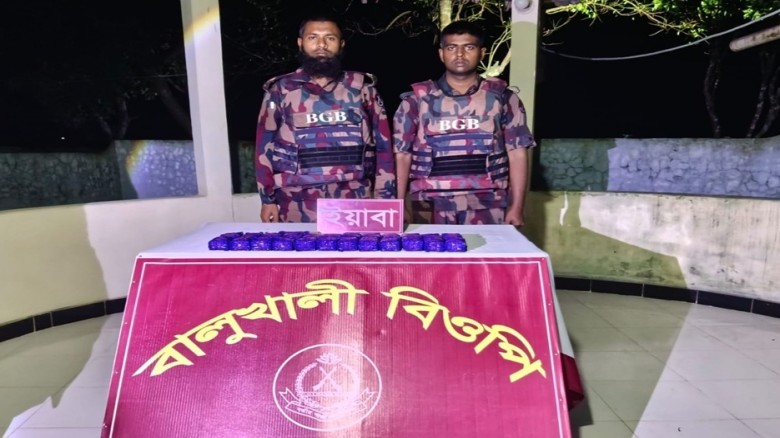 উখিয়ায় বিজিবির অভিযানে ৫০ হাজার পিস ইয়াবা উদ্ধার