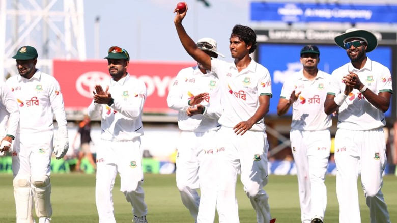 টেস্ট ইতিহাসের সেরা র‌্যাঙ্কিংয়ে উঠল বাংলাদেশ
