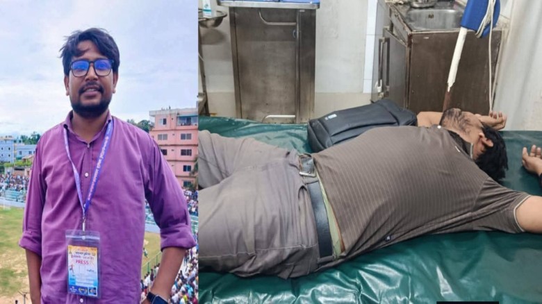 সংবাদ প্রকাশের জেরে সাংবাদিক জয়ের ওপর সন্ত্রাসী হামলার অভিযো