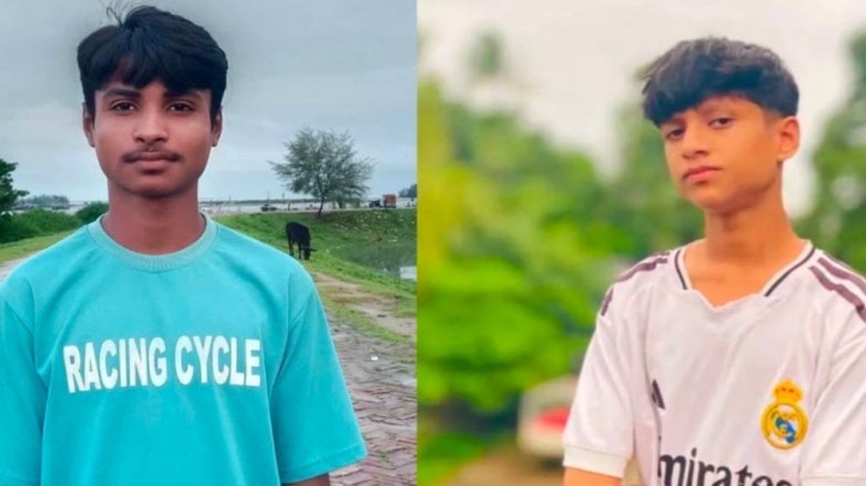 নাফ নদীতে গোসল করতে নেমে নিখোঁজ দুই শিশুর মৃত্যু