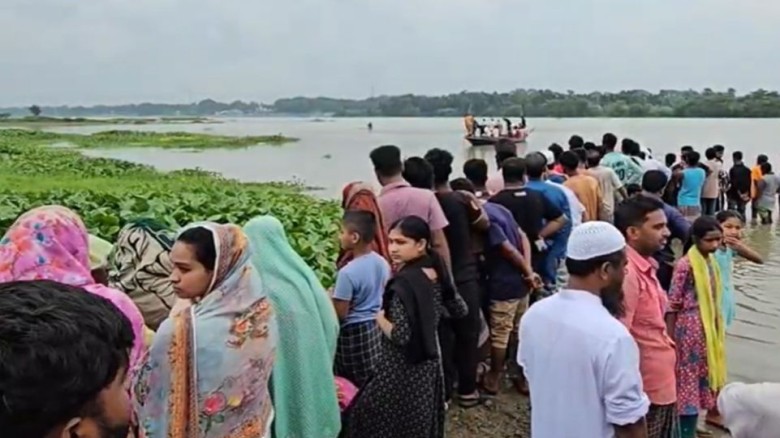 নরসিংদীতে শীতলক্ষ্যায় নিখোঁজ ৪ জনের মধ্যে দু’জনের মরদেহ উদ্ধ