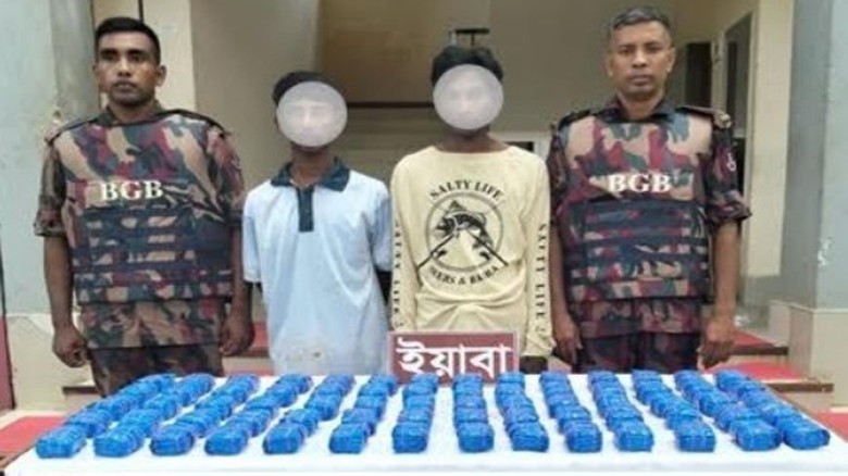 উখিয়ায় ১ লাখ ৪০ হাজার পিস ইয়াবাসহ দুইজন আটক
